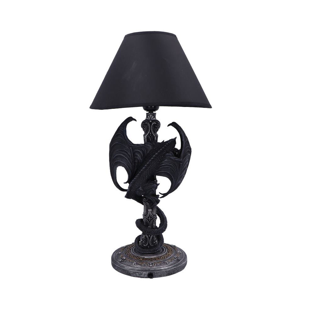 Dragons Crucis Gothic Plug In Lamp 37cm 3