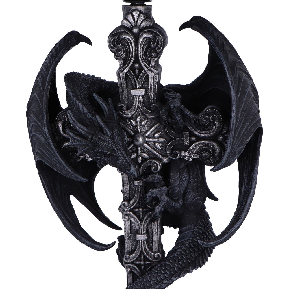 Dragons Crucis Gothic Plug In Lamp 37cm 5
