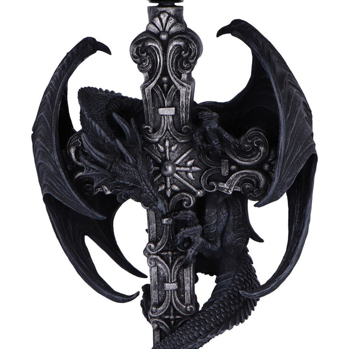 Dragons Crucis Gothic Plug In Lamp 37cm 5