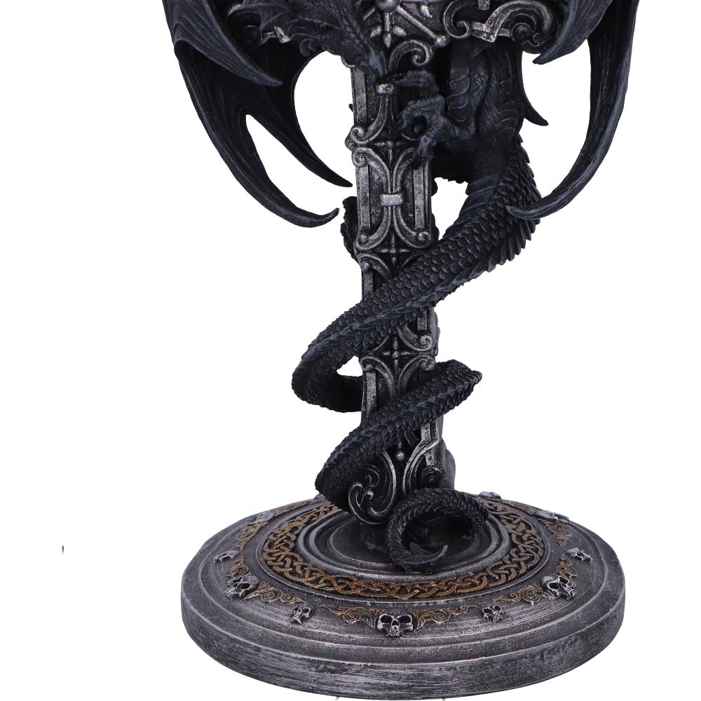 Dragons Crucis Gothic Plug In Lamp 37cm 6