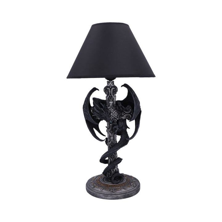 Dragons Crucis Gothic Plug In Lamp 37cm 1