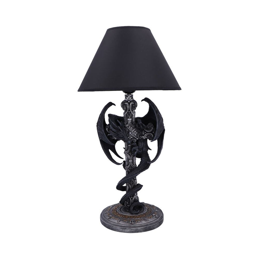 Dragons Crucis Gothic Plug In Lamp 37cm 1