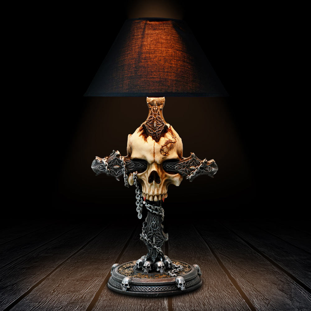 Cranium Crucis Lamp 37cm 7