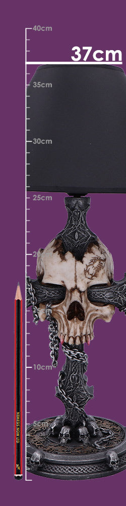 Cranium Crucis Lamp 37cm 8