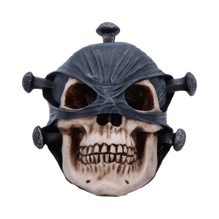 Penance of Iron Gothic Skull Figurine 14.5cm 2