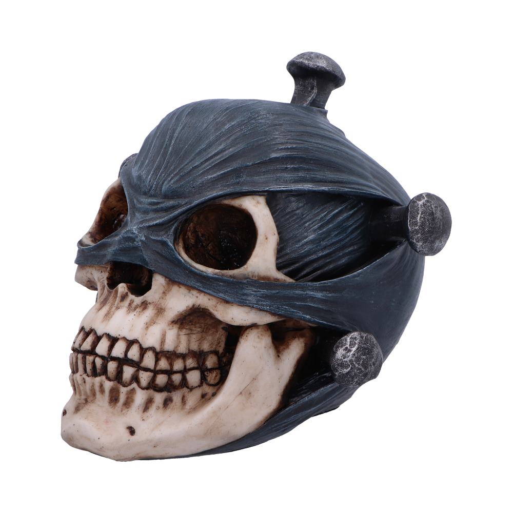 Penance of Iron Gothic Skull Figurine 14.5cm 4