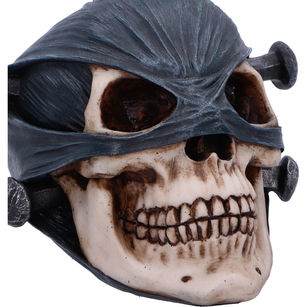 Penance of Iron Gothic Skull Figurine 14.5cm 5