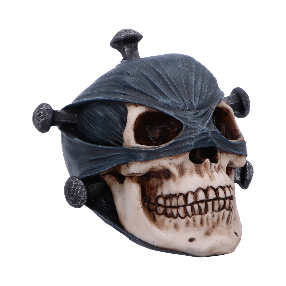 Penance of Iron Gothic Skull Figurine 14.5cm 1