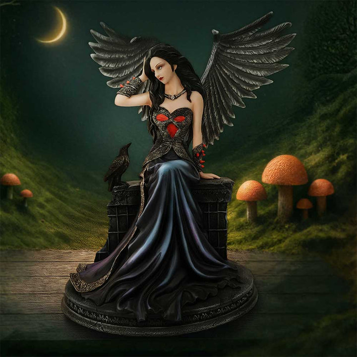 Ravynne Gothic Fairy Figurine 31.5cm 8
