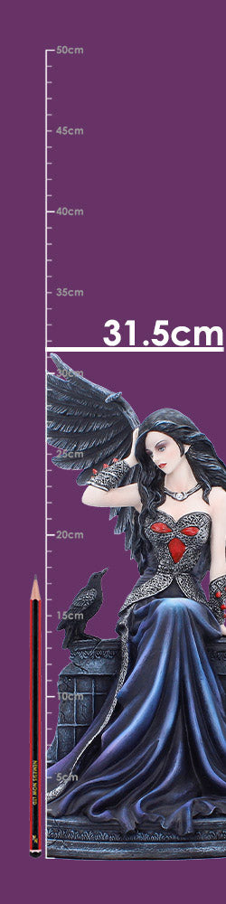 Ravynne Gothic Fairy Figurine 31.5cm 9