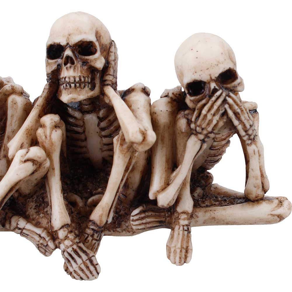 Three Wise Corpses Polyresin Figures 13.5cm 5