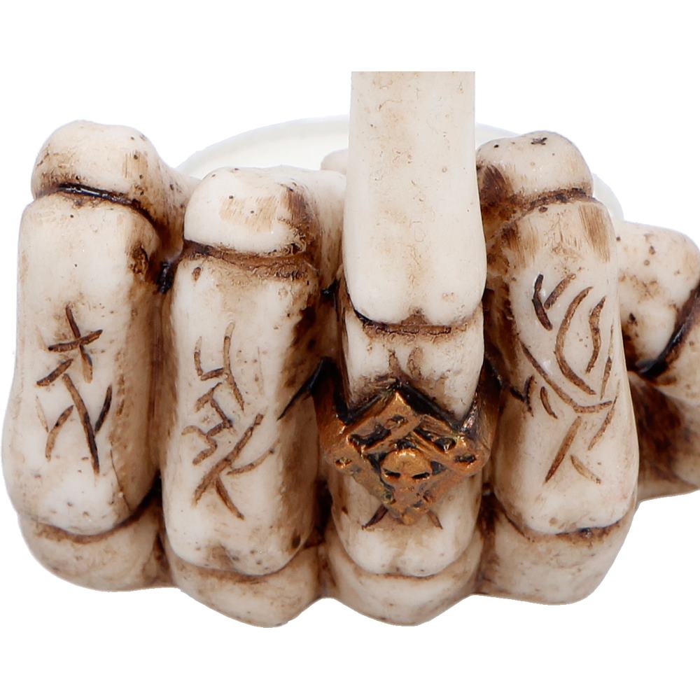 Final Gesture Candle Holder Skeleton Hand 8.2cm 6