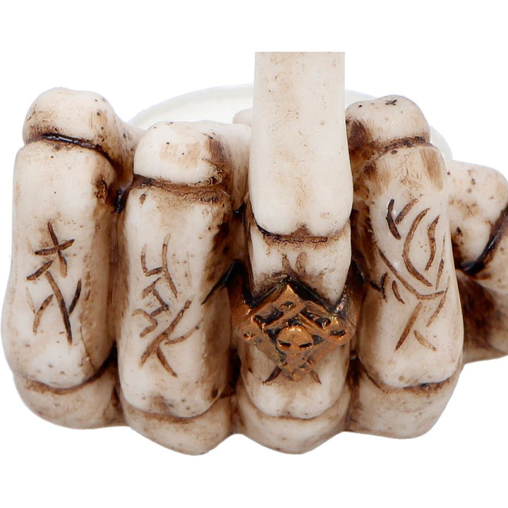 Final Gesture Candle Holder Skeleton Hand 8.2cm 6