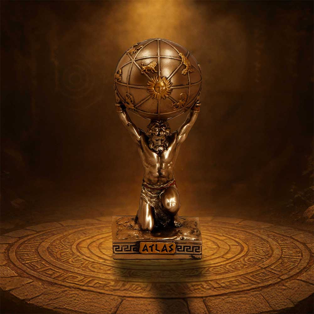 Atlas Titan Bearer of the Sky Mini Figurine 9.1cm 7