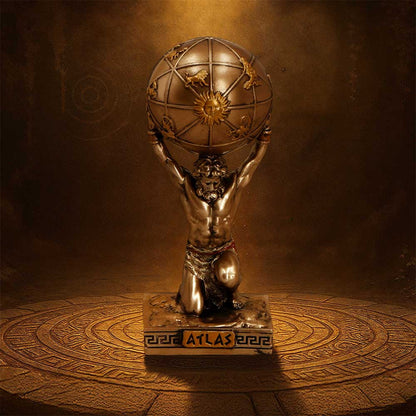 Atlas Titan Bearer of the Sky Mini Figurine 9.1cm 8