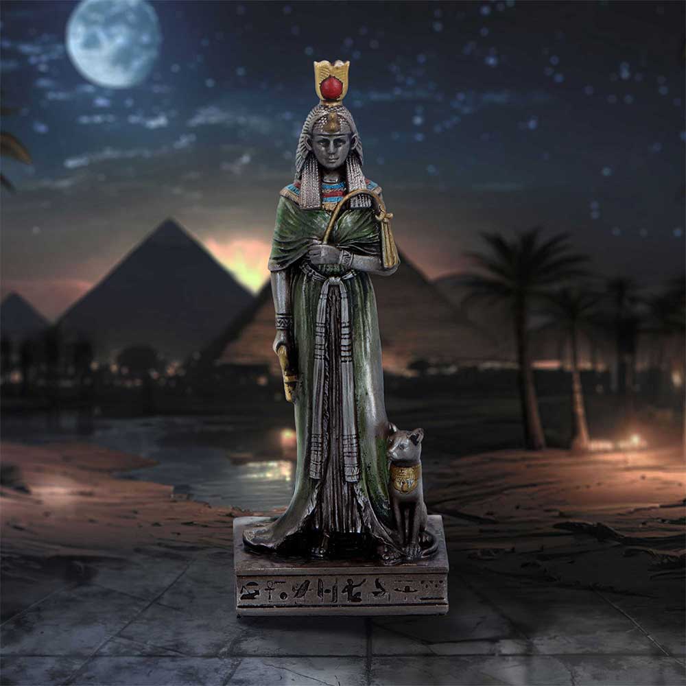 Egyptian Queen Nefertari Mini 8.6cm Resin Statue 7