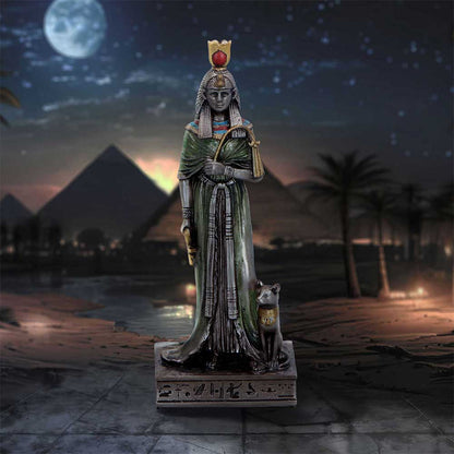 Egyptian Queen Nefertari Mini 8.6cm Resin Statue 7