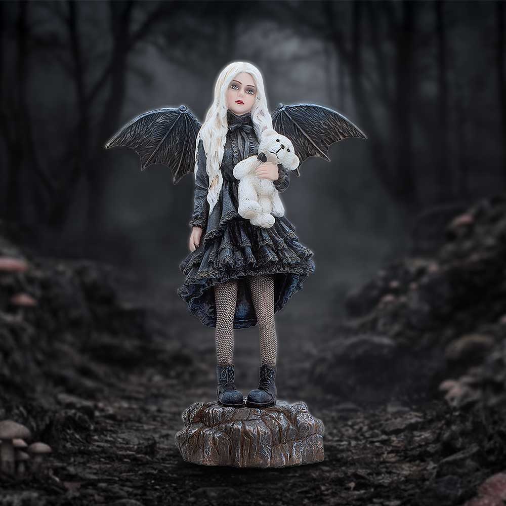 Gentle Hold Gothic Fairy Figurine 25.5cm 7