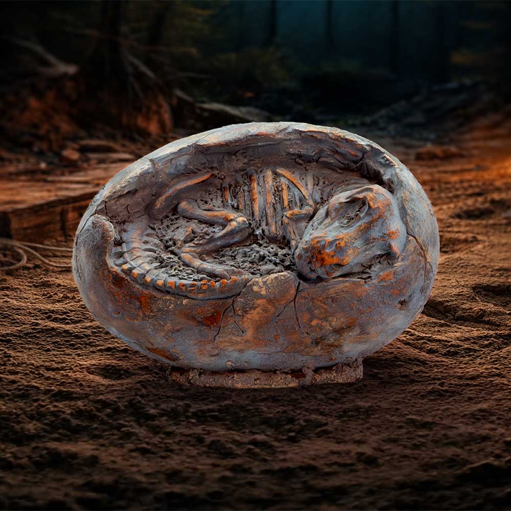 Tyrannosaurus Rex Egg Figurine 13.3cm 7
