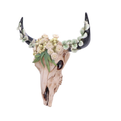 Floral Crown Skull Ornament 27.5cm 7