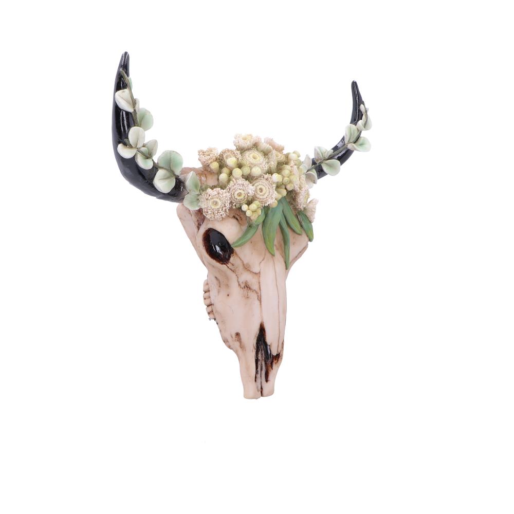Floral Crown Skull Ornament 27.5cm 1