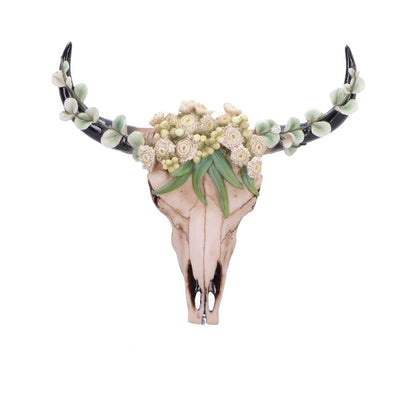 Floral Crown Skull Ornament 27.5cm 6