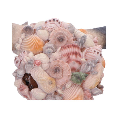 Ocean Crown Sea Shell Bull Skull Ornament 44cm 4
