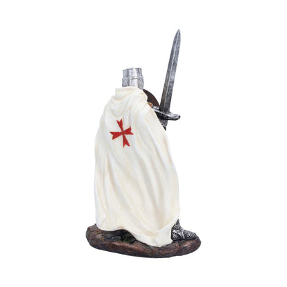 White Knight Templar Figurine 18.5cm 3