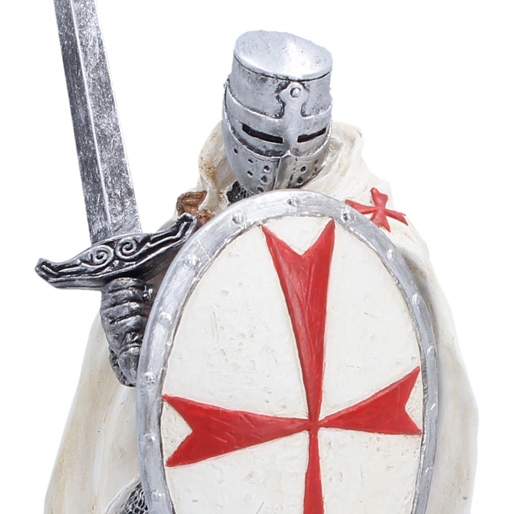 White Knight Templar Figurine 18.5cm 6