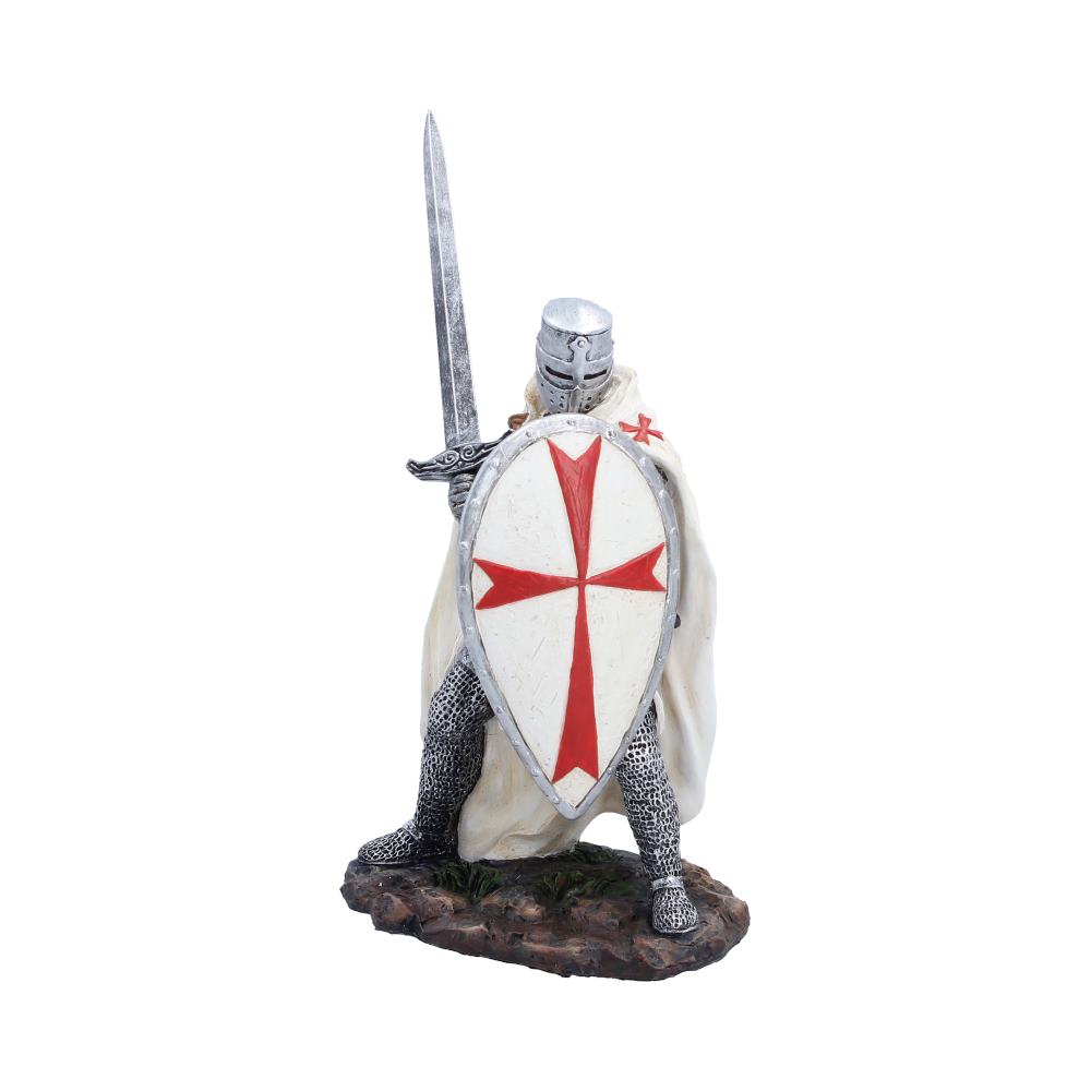 White Knight Templar Figurine 18.5cm 1