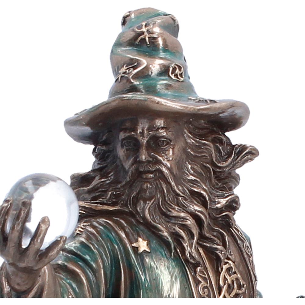 The Sorcerer Bronze Figurine 20cm 5