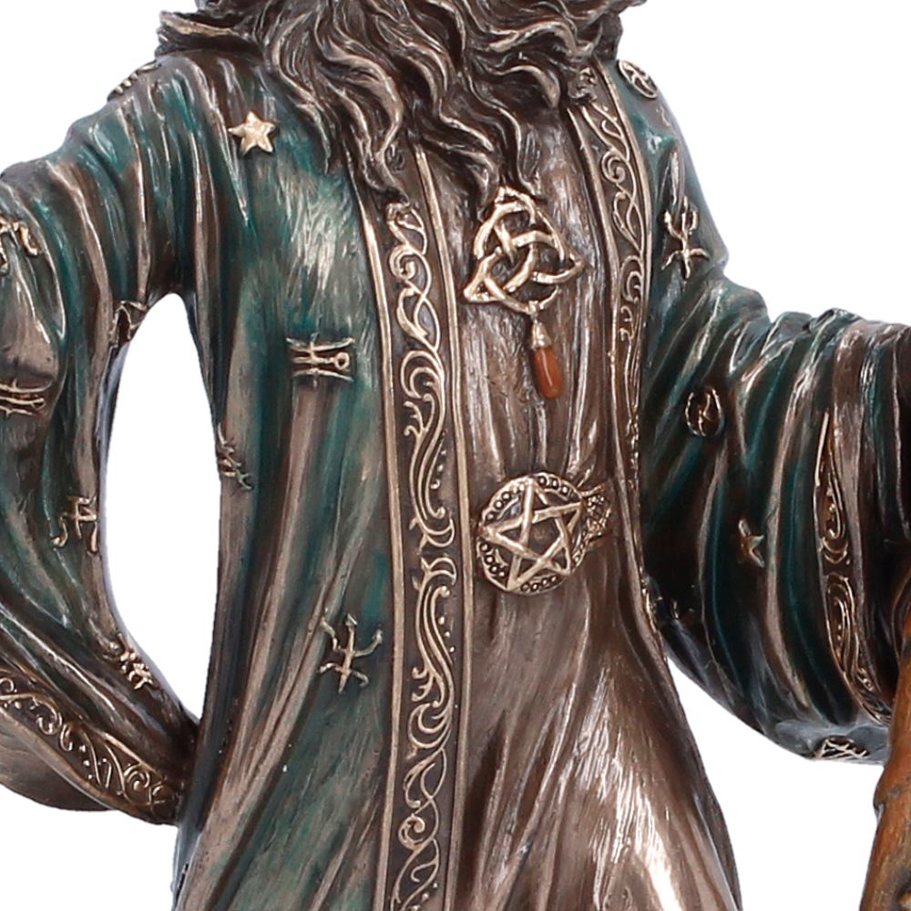 The Sorcerer Bronze Figurine 20cm 6