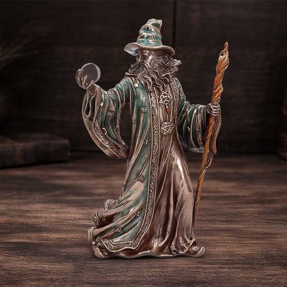 The Sorcerer Bronze Figurine 20cm 7