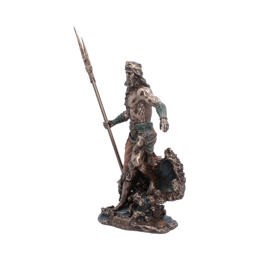 Poseidon Greek God of the Sea Figurine 25.2cm 2