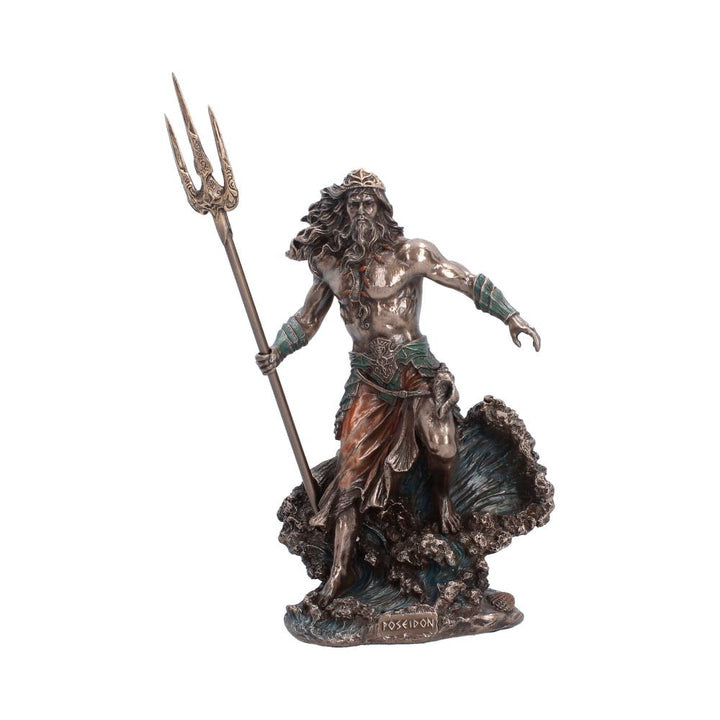 Poseidon Greek God of the Sea Figurine 25.2cm