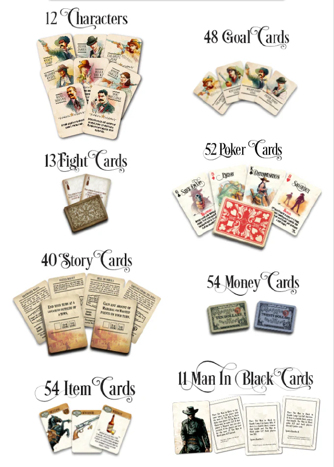 Western Legends Board Games 3