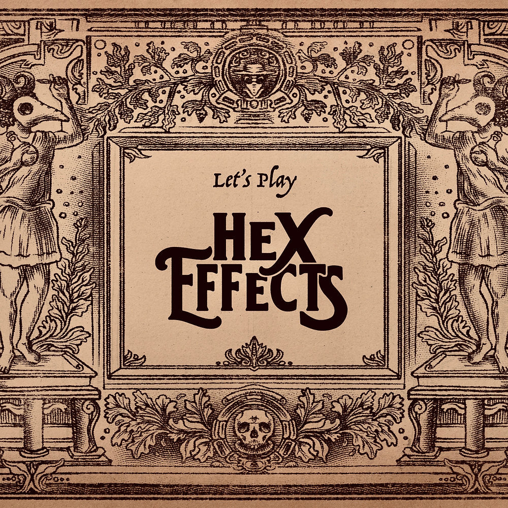 Letterpress Print Hex Effects