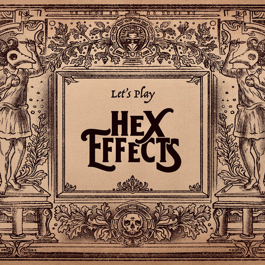Letterpress Print Hex Effects