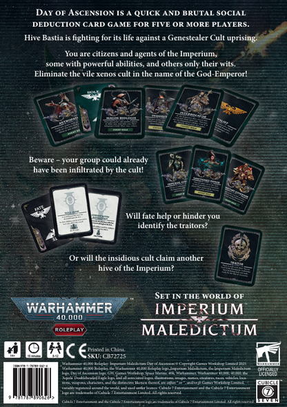 Warhammer 40000 Day of Ascension The Card Game
