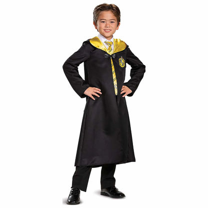 Harry Potter Hufflepuff Robe with Uniform Top for Kids