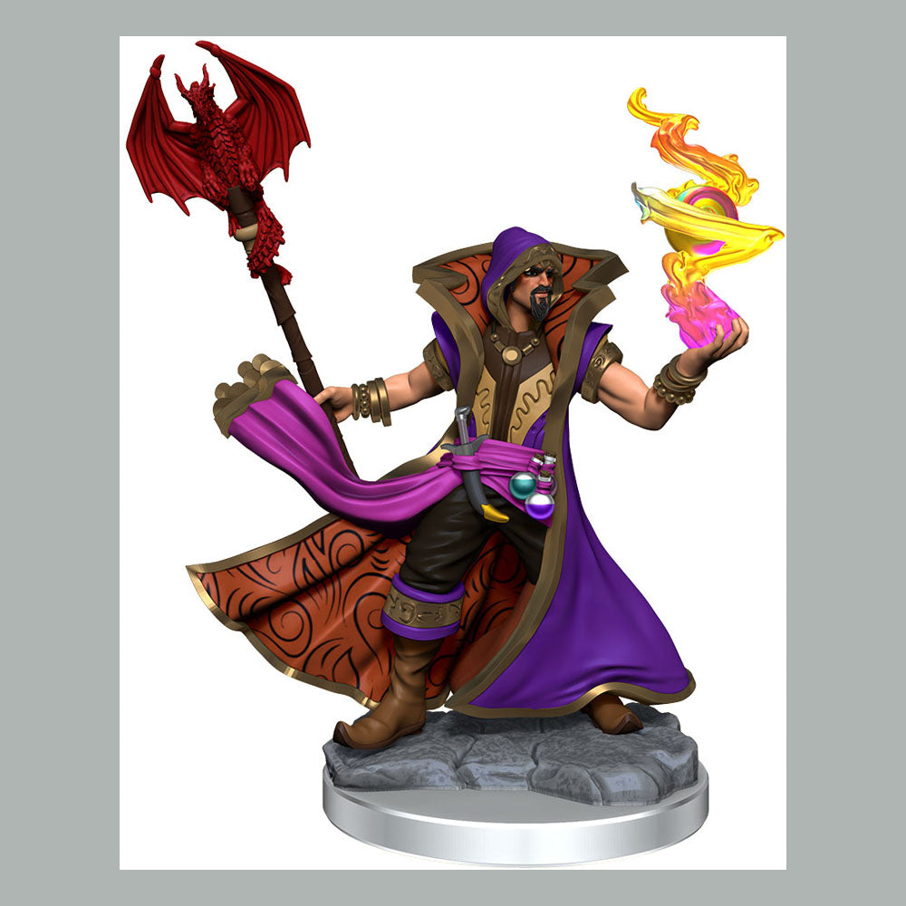 D&D Frameworks: Human Sorcerer Male product image