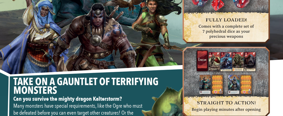 Pathfinder Dice Conquest Board Game by Wiz Kids