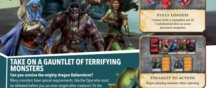 Pathfinder Dice Conquest Board Game by Wiz Kids