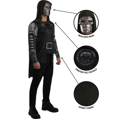 Marvel Avengers Doomsday Doctor Doom Costume for Adults - Image 3