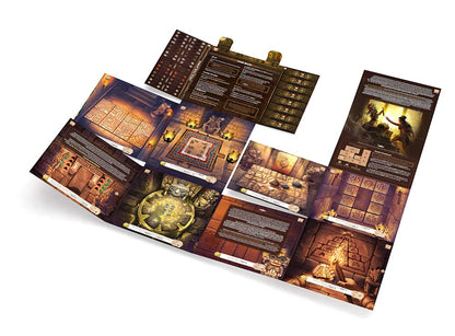 Unfold Victim of the Pyramid Escape Board Game