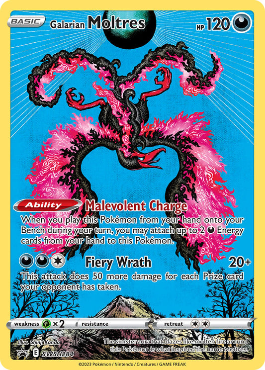 Pokémon TCG: Sword & Shield 12.5-  Galarian Moltres Special Art 7inch Tin (Solids) #3