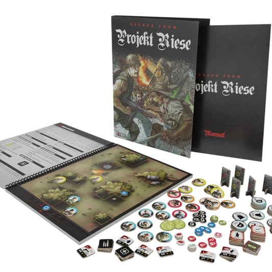 Escape from Projekt Riese Book Set Board Game