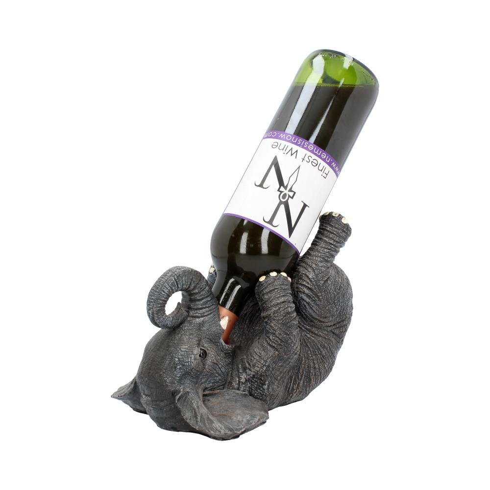 Grey Elephant Guzzler Wine Bottle Holder Guzzlers 23cm 1