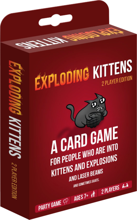 Exploding Kittens 2 Player Edition Card Game 1