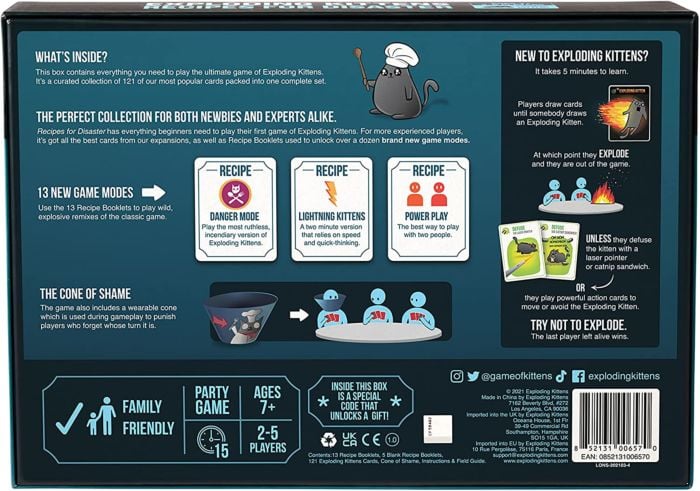 Exploding Kittens Recipes For Disaster Card Game 2